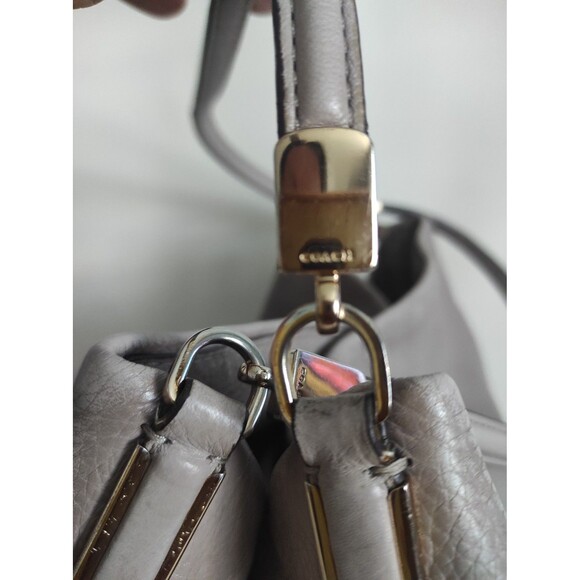 Coach Grey Pebbled Leather, 26224 Madison - Picture 9 of 15